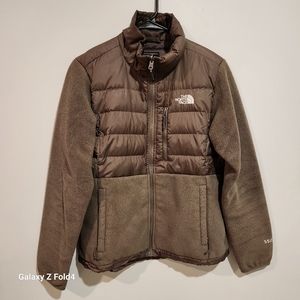 The North Face Denali Puffer Fleece Jacket Womens Size Medium 550 Down Insulated